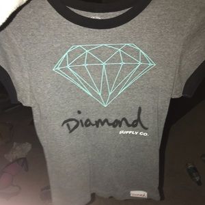 Diamond Fitted T-Shirt (Girls)
